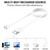 Meliya 3Pack USB DC Charger Cable Set: 2.5mm Massager Charger & 6mm Magnetic DC Cable & Single Point Pin Charger Cord for Rechargeable Toys, Electric Toothbrush
