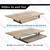 FRMSAET Office Product 20/24/30 inch Keyboard Drawer Tray(30 in, Burlywood)