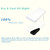 Cot Sheets 30"x80",2 Pack Fitted Sheet Narrow Twin Camp RV Bunk White