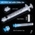 100 Pack 3ml Syringes with Needle-23Ga 1 Inch Needle with Luer Lock, Individually Sealed Packaging