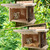 Squirrel Nesting Box with Predator Guard, Easy Assembly Squirrel Houses