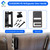 KOLEOLL 3316882900 RV Refrigerator Door Handle Compatible with S,Std Dr Handle Combo-6/8 Amii DM2672 DM2682 DM2872 DM2882 Refrigerators with Airing Card
