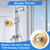 T470 Shower Trim Kit Compatible With Moen Chateau, Gold Handle Set