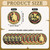 Nosiny 20 Pcs Armor of God Coins Metal Christian Challenge Coins for Religious Prayer Collector Christian Church School Party Commemorative Gifts(Novel Style)