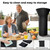 Tabletop Heater Cover, Heavy-duty and Weather-resistant Oxford Fabric, Waterproof , Dust-proof, Snow-proof, Windproof, with Zipper and Storage Bag for Mini Tabletop Patio Heater Covers