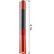 ONE250 Short Antenna, Red, Compatible with Dodge RAM (1994-2024) & Ford F-Series (1997-2024) Trucks, Aluminum + Carbon Fiber, 4.7" (120mm), Easy Screw-On Installation