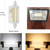 ALQFFHL R7S 78mm LED Bulb 10W Dimmable, J Type, 6000K Cool White, 2er Packs