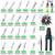 Twidec/820PCS Pin Connector Kit with Crimping Pliers,Car Electrical Wire Terminal 21Type 1/1.5/1.8/2.2/2.3/2.8/3.5mm Auto Electric Connector Terminal Non-Insulated Plug Removal Male Female Crimp Pins