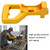 folosem 395674‑02 396375‑00 Miter Saw Handle Housing Assembly, Replacement for DeWalt DW705 Type 5‑8, DW705‑AR DW705‑B2 DW705‑B3 DW705‑BR DW705S, Complete Clamshell Saw Replacement Handle