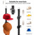 Hat Rack for Door,Two-Way Hanging Caps with 20 Display Hooks and Hanger, Hat Organizer for Baseball Caps, Over the Door Hat Storage Organizer for Bedroom, Closet,Entrance or Garage Doors,(Black)