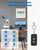 Black Remote Control Outlet, WILAWELS Wireless Remote On Off Switch for Outlet, Remote Light Switch for Lamp, Light, Programmable, 100ft RF Range, 15A/1875W, Battery Included, FCC Listed H11RC1106