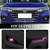 TOMALL 2 Pair Headlight Fog Light Vinyl Films Smoke Tint Compatible with Honda 10.5th Gen Accord 2018-2023 Light Transmission Tint Wrap Exterior Self-Adhesive Sticker Decorations Trim (Pink)