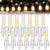 Meonum 14-Pack S14 LED String Light Bulbs, 1.7W, 2700K Warm White