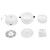 Electric Potato Peeler, 85W Automatic Potato Peeling Machine, 2-in-1 Multi-Functional Peeler Spinner for Kitchens Restaurants to Peel Potatoes, Dehydrate Vegetables, About 1 mins Peeling, White