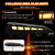 Vektoris LED Front Bumper Wheel Arch Side Marker Lights for Toyota Tacoma 2024 2025 2026 SR SR5, Upgraded Trim with White Daytime Running Light DRL/Amber Sequential Turn Signal Lamp