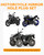 PBYMT M10x1.25 Motorcycle Mirror Hole Plug, 304 Stainless Steel Rear View Mirror Plugs Fit For Honda Yamaha Kawasaki Suzuki Most Motorcycle