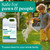 Eco Strong Outdoor Odor Eliminator Outside Dog Urine Enzyme Cleaner Powerful Pet, Cat, Animal Scent Deodorizer | Professional Strength for Yard, Turf, Kennels, Patios, Decks (128 OZ)