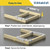 AltitudeCraft Framing Tools, 16-Inch Stud Layout and Framing Jig, 2-Piece