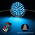 Telbum Rechargeable Strobe Lights for Parties Wireless LED Halloween Strobe Light Battery Powered, Remote Control & Sound Activated RGB DJ Strobe Light for Party Room DJ Stage Dance Wedding (1Pack)