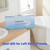 Toswin Left Handed Bidet Ultra Slim Left Hand Bidet Attachment with Dual Front & Rear Nozzles and Adjustable Water Pressure - Control Panel on Left Side-Silver Knob