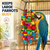 Zephyriel Large Bird Toy, 20 in XL Parrot Toys Natural Wood Blocks Bird Chew Toy for Foraging, Stainless Steel Chain Hanging Cage Toy for Macaws, Cockatoos, African Greys and Large Parrots-1.65 lb
