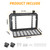 FUNY Multifunctional Rear Window Storage Table Molle Panel Kit