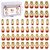 Boeray 50PCS Male Straight Brass Union Kit, 1/4"-3/8" Tube x NPT, 5 Sizes