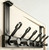 WBDXWB Over The Door Hook, Heavy Duty Adjustable No Wobble & Stable, 12 Hooks No Drilling, Fits Thin, Standard & Thick Bedroom Bathroom Doors, Storage for Coats, Towels and Bags (1 Pack, Black)