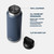 YETI Rambler 46 oz Bottle, Leakproof, Vacuum Insulated, Stainless Steel with Chug Cap, Big Wave Blue
