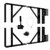 Gate Corner Brace Bracket,Heavy Duty Anti Sag Gate Kit with Self-Locking Latch, Adjustable Gate Hardware for Wooden Fence,Deck gate, Driveway, Shed Doors, Corral Gates