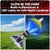 260FT Rocket Launcher for Kid,Electric Auto Launch with Parachute Night LED