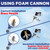 RIDGE WASHER Pressure Washer Undercarriage Cleaner, with Foam Cannon