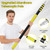 26FT High Reach Cobweb Duster with Extension Pole, Spider Web Brush for Cleaning with 5-20FT Telescopic Pole, 8" Larger Extendable Duster for High Indoor & Outdoor Webs