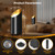 Wireless Battery-Operated Floor Can Lights - 6000K LED Up Lights with Timer and Remote , 3 Color Temperatures and Dimmable Uplighting Spotlights ,Ideal for Indoor Corners, Sofas, Plants, and Wall Art