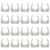 S SYDIEN PEX Clips Pipe Clamp 1-1/4 Inch, 20 Pack 32 mm Pipe Hangers Pipe Holder PEX Tubing Clamps PVC Water Pipe Support, Plastic U-Shaped PVC Pipe Clamps Tools With Screws, White