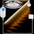 Dual Motion Sensor Light Indoor - Plug-in Motion Activated LED Stair Step with Double Sensors, Dimmer and Timer for Stairway, Bedroom, Corridor (Warm White 3000K 32.8FT Light Strip)