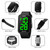 TOOCAT Simple LED Large Digital Display Electronic Watch Outdoor 50 Meters Waterproof Rubber Strap Men Women Teenagers Student Watch