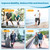 iDonua® Calf Lymphedema Compression Wrap Adjustable For Big Swollen Lower Leg - with 6 Cross Straps‌ (Tall-XL)
