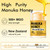 Manuka Honey for Wounds, Speed up Healing for Cuts, Surgical Wounds, Scars, Foot Ulcers, Infection, Burns, Non-Sticky, Easy to Apply, 40g