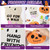 Halloween Bulletin Board Decorations Set Healthy Theme Bulletin Board Ghost Boo Paper Classroom Decorations Ghost Classroom Paper Cutouts for Halloween Office School Chalkboard Wall Decor