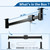 Heavy Bag Hanger Roller Wall with 2 Installation Options, 42'' - 50''