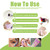 Depvision Face Painting Kit Professional Non-Toxic Water Activated Face Paint Palette with Brush, Stencil, Gem, Sponge for Halloween Carnivals Costume Body Art