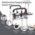 TYYIHUA Shower Caddy Basket Hanging on Shower Chair Arms