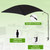 Adjustable Cubicle Shade and Desk Canopy, Essential Cubicle Cover & Light Shield for Partitions to Block Overhead Light and Glare (Large)