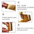 Feelers Brass Sheet Metal 0.5mm Thick, 200mm x 1000mm Rectangle Strip - High Hardness Free-Cutting Brass Plate for Industrial Repair, Crafting, and Welding Projects
