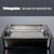 Mogobe Trimming Tray for Herbs, Made of Stainless Steel with Detachable 150 Micron Screen, Size in 19.5" x 13.5”