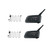Maxquall Referee Headset 2V6 Plus Full Duplex Football Volleyball Handball Wireless Comunicador Referee Communication System (2V6-L Earphone)