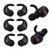 Silicone Anti-Slip Ear Hooks for Sony WF-1000XM5, Replacement Earbuds Tips