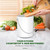 Utopia Kitchen Countertop Compost Bin 1.3 Gallon, Stainless Steel, White