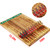 Horse Racing Game with Cards and Dice Horse Race Board Game Thickened Solid Wood Finish Line with 11 Metal Horses with 2 Sets of Dice,2 Boxes of Cards and 100 Poker Chips for Parties Gambling